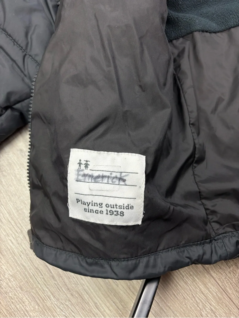 Columbia Puffer Fleece Lined Coat Small 6/7